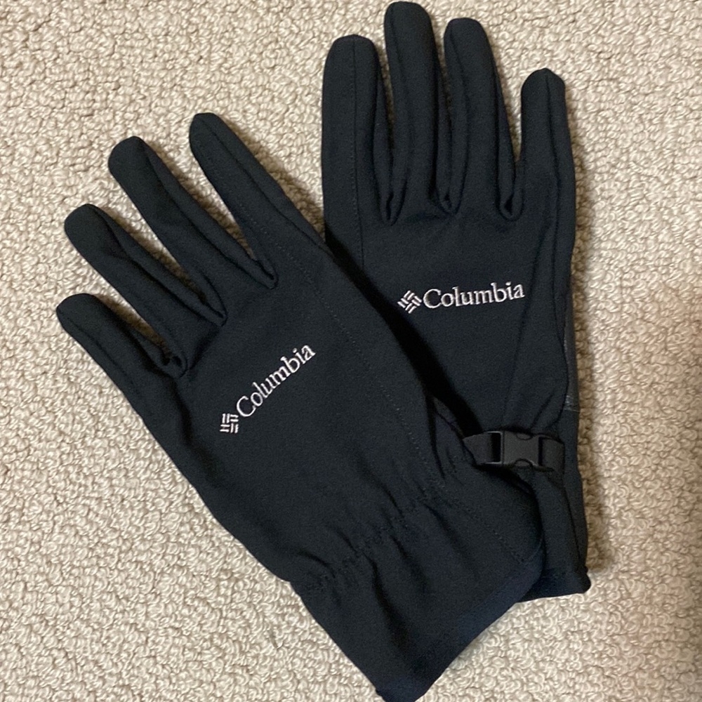 🥰Columbia mens black winter gloves size L